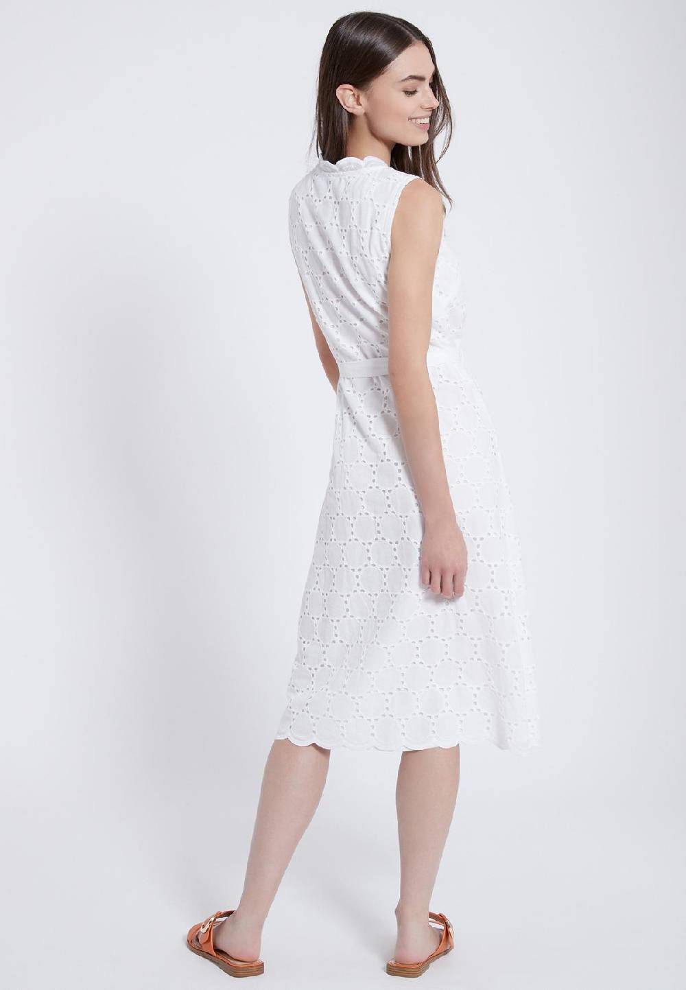 Ana Alcazar Baumwollkleid A-Linie Zekyl