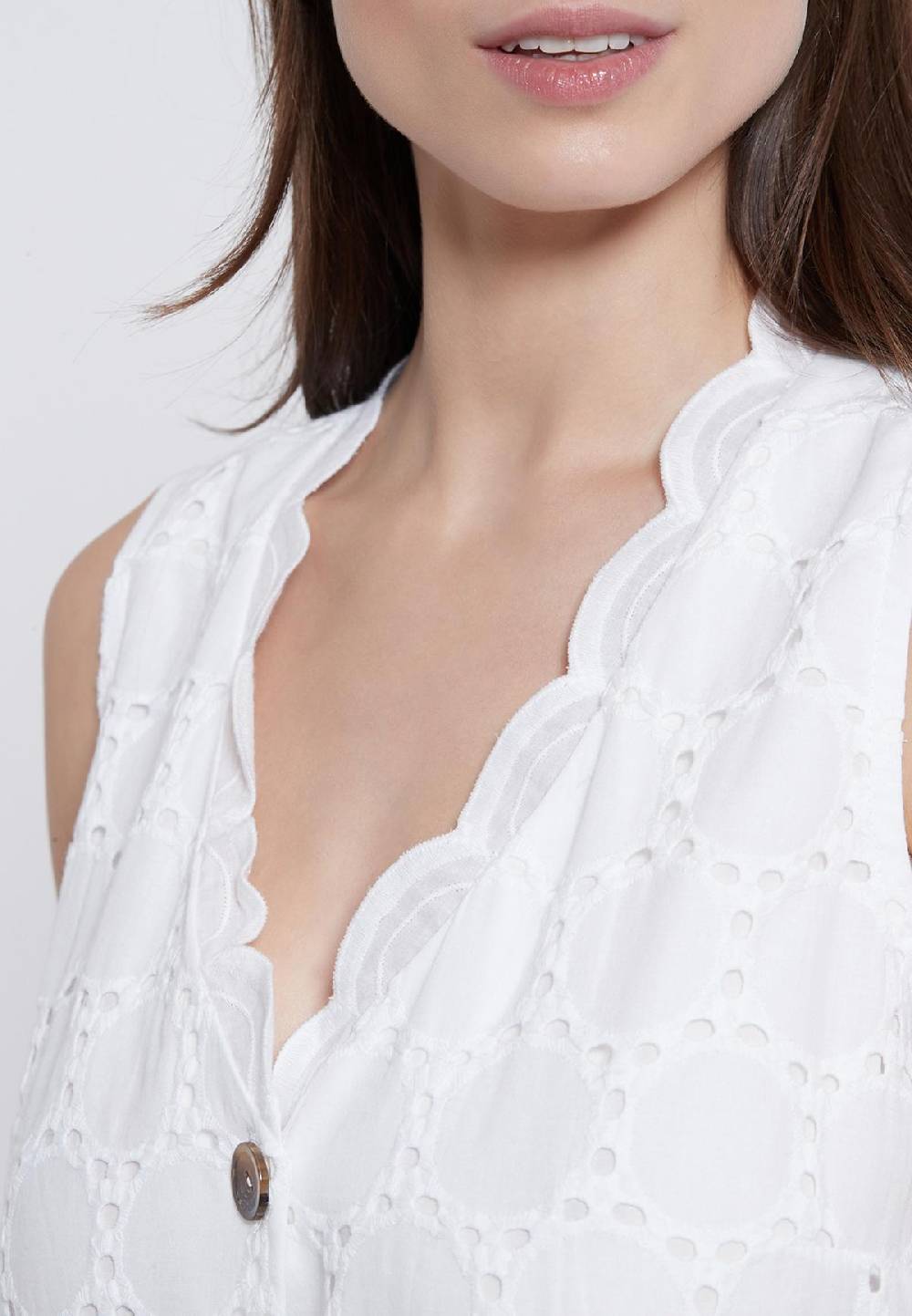 Ana Alcazar Baumwollkleid A-Linie Zekyl