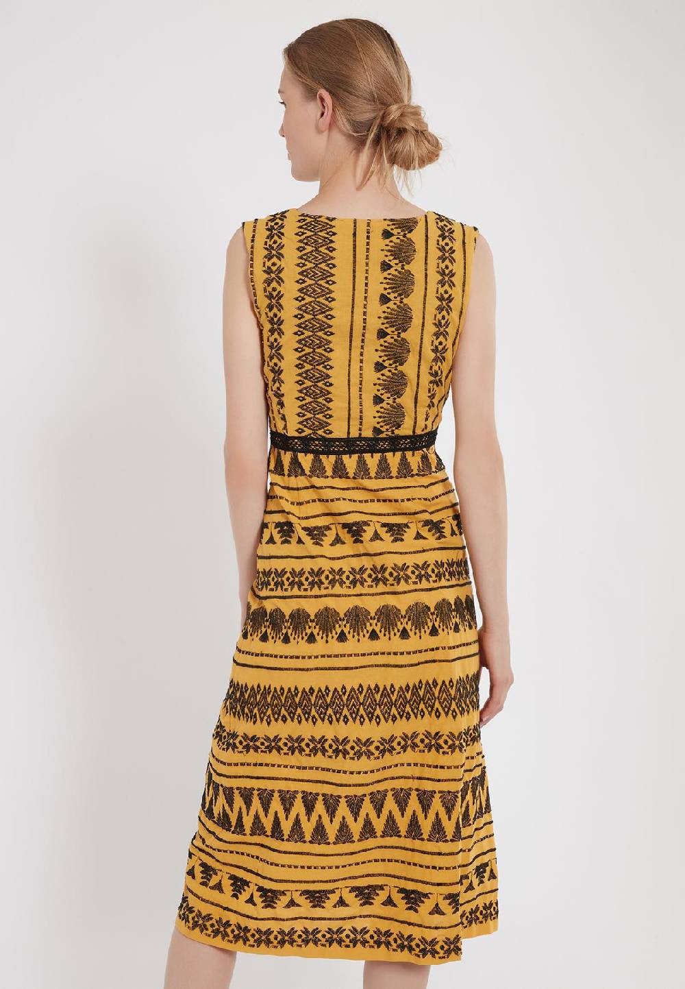 Ana Alcazar Baumwollkleid Midi Zelmy