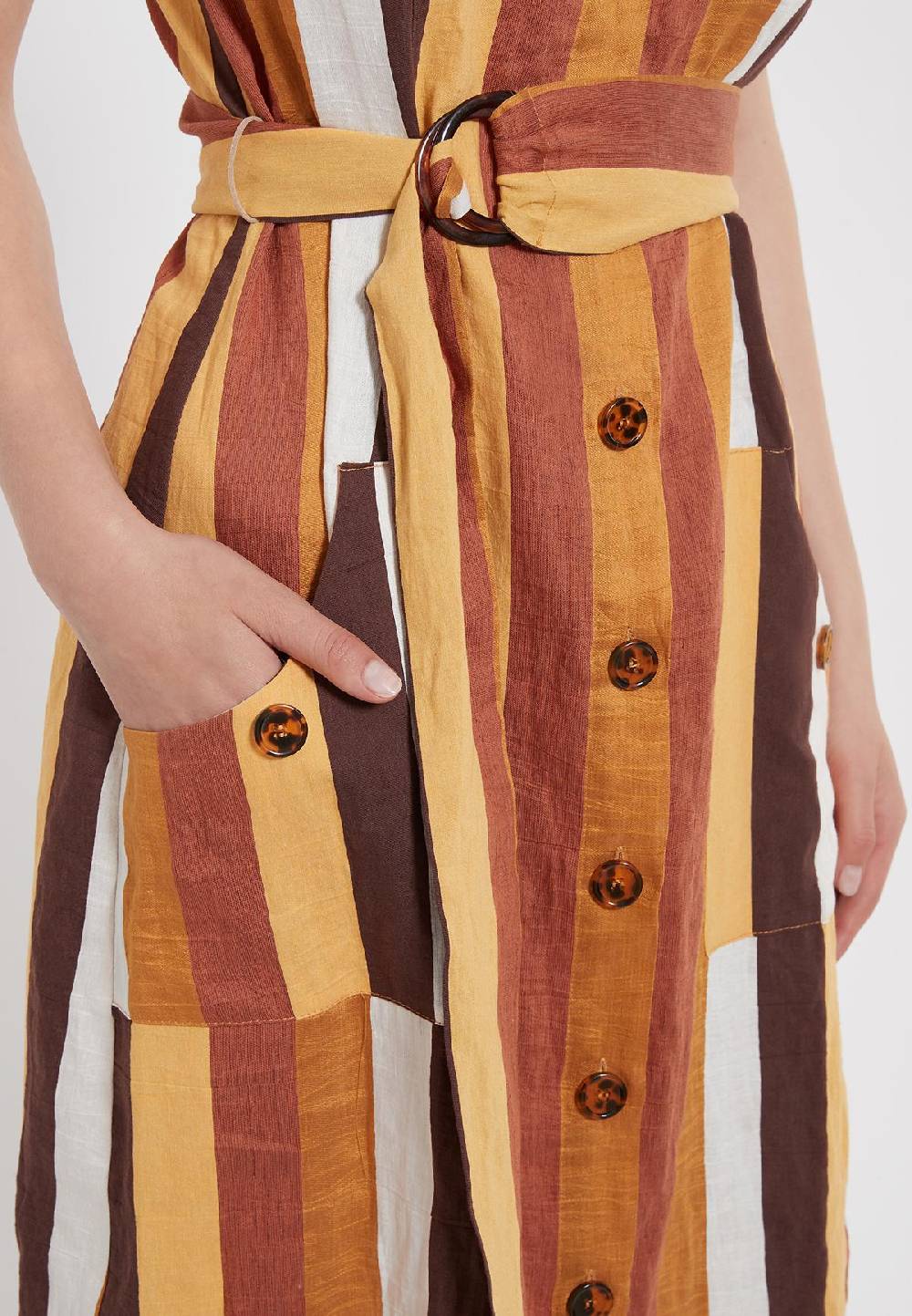 Ana Alcazar Baumwollmix Blusenkleid Zenil