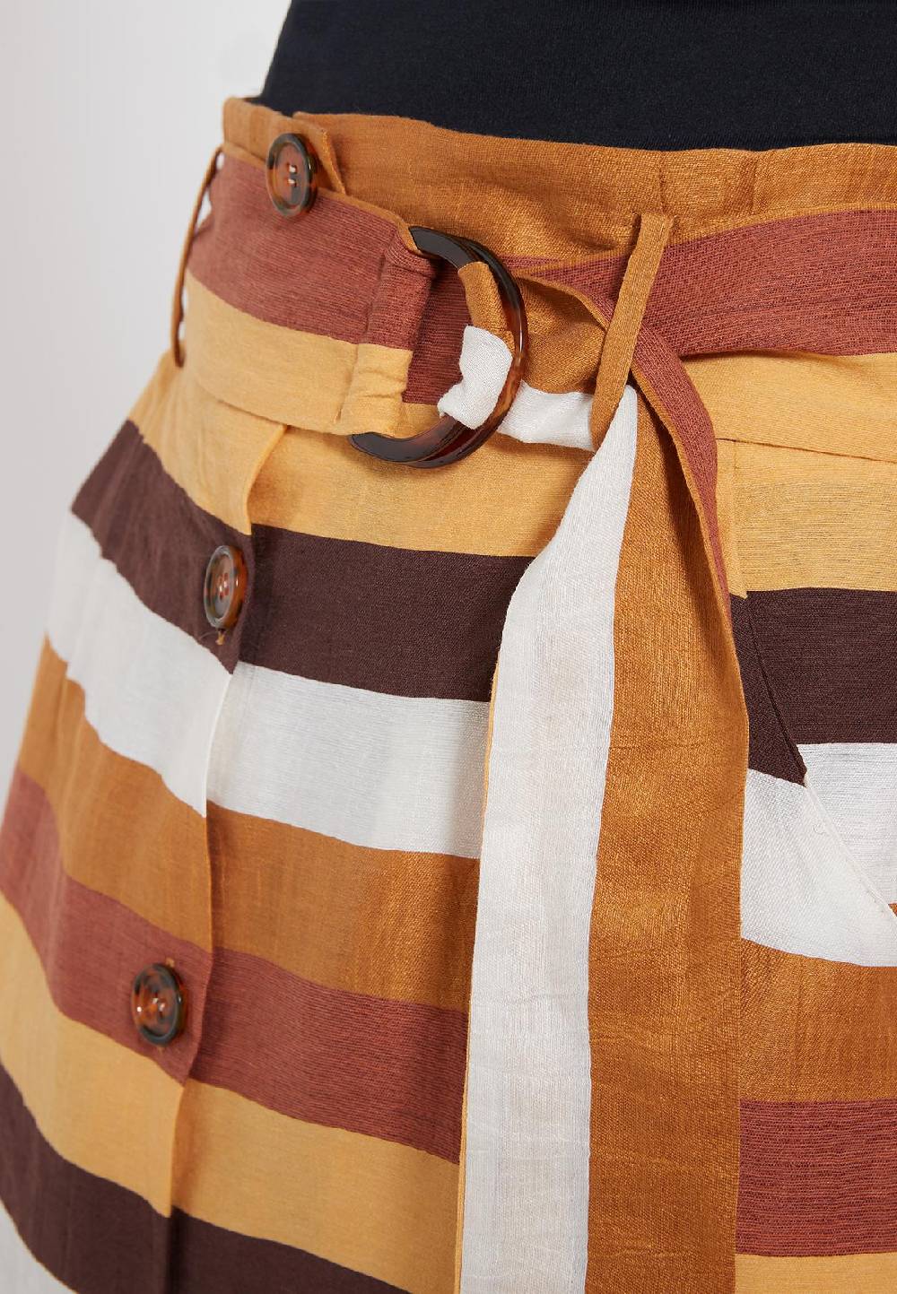 Ana Alcazar Baumwollmix Midi Rock Zenta