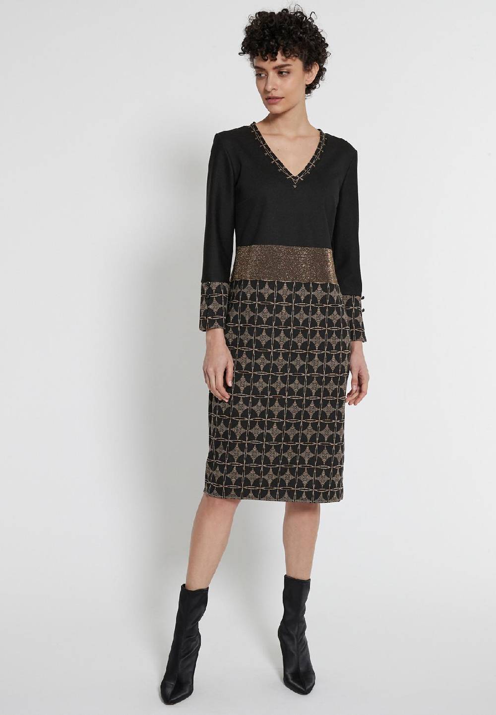 Ana Alcazar Bleistiftkleid Hestali