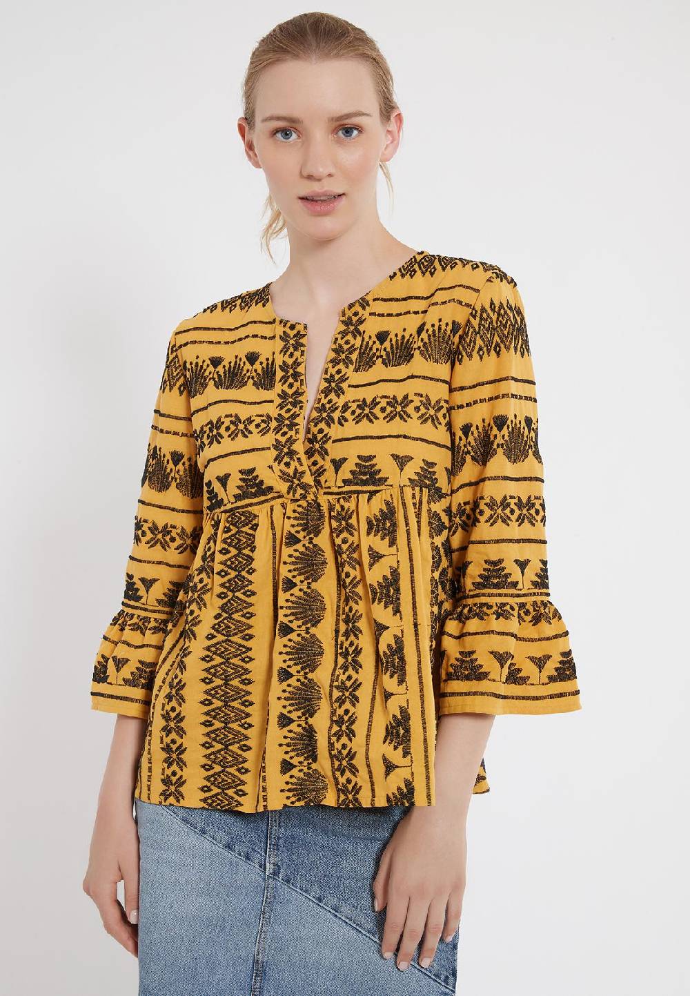 Ana Alcazar Bluse Baumwolle Zello