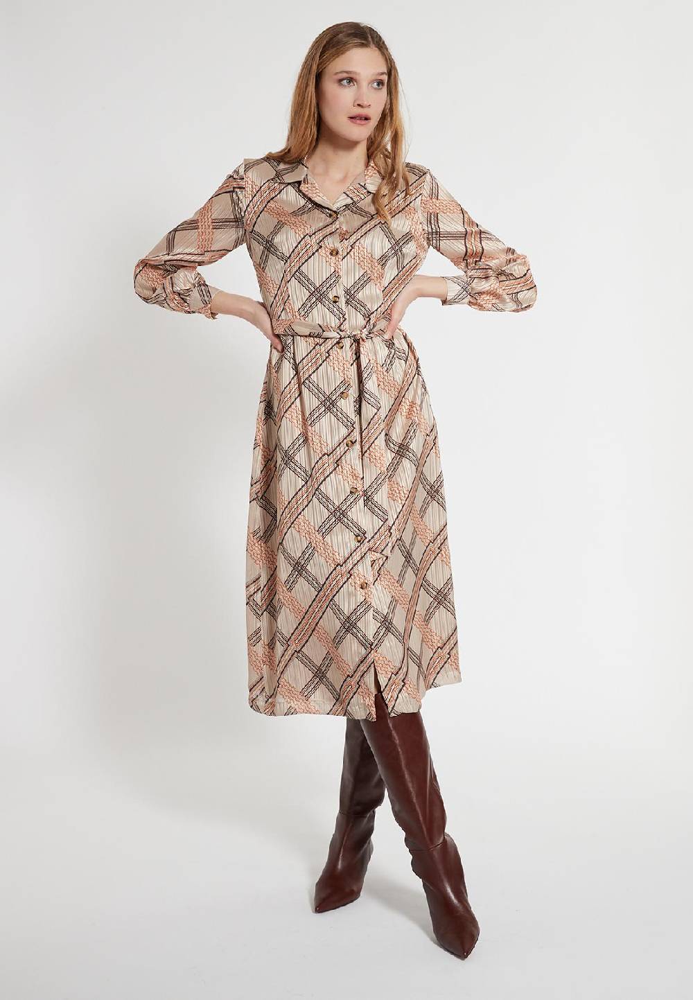 Ana Alcazar Blusenkleid Efmira