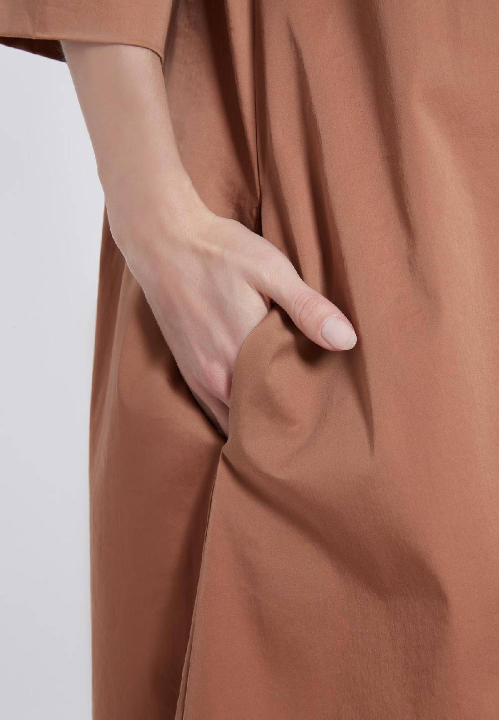 Ana Alcazar Blusenkleid Zepoa Braun