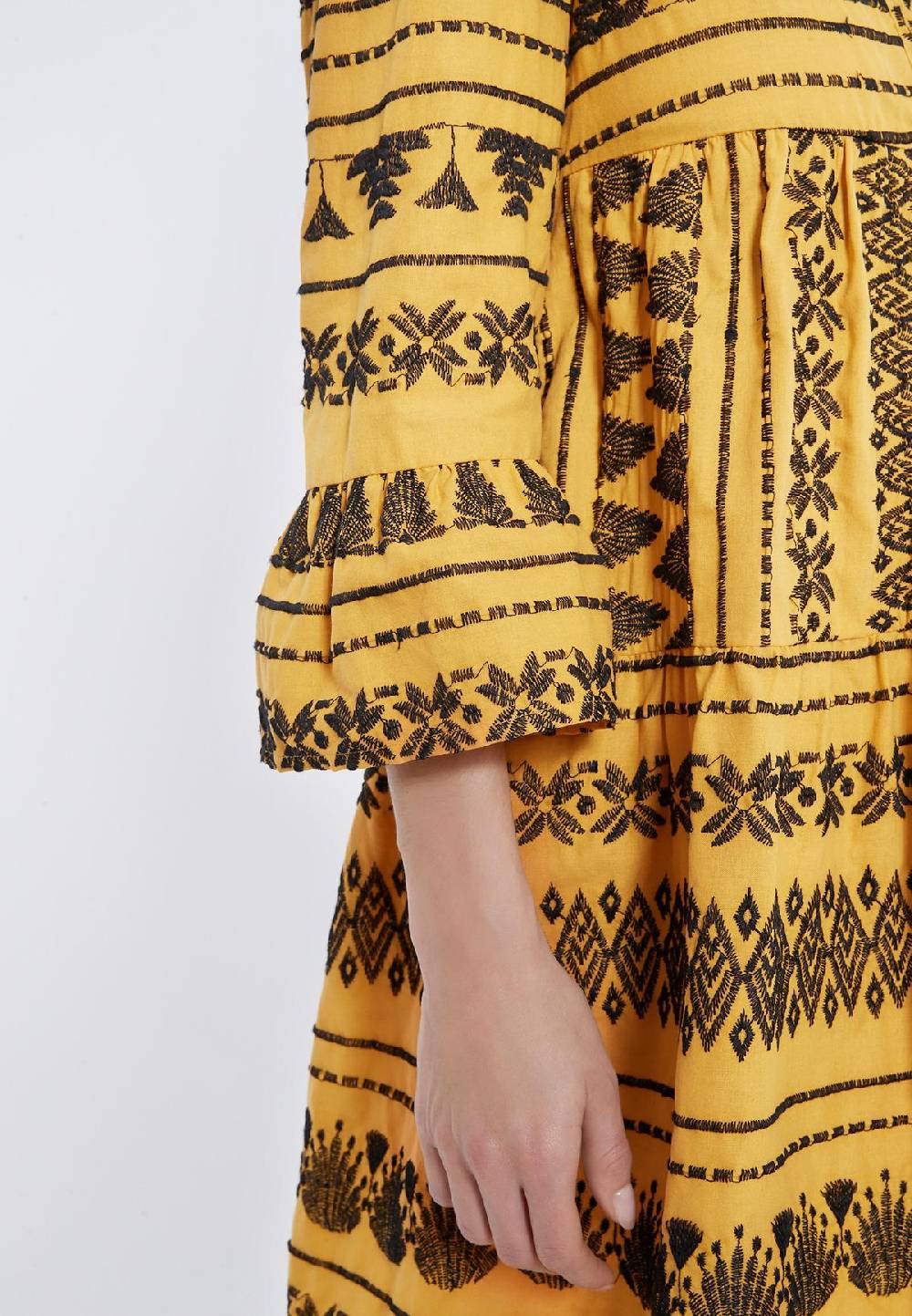 Ana Alcazar Boho Baumwollkleid Zelma