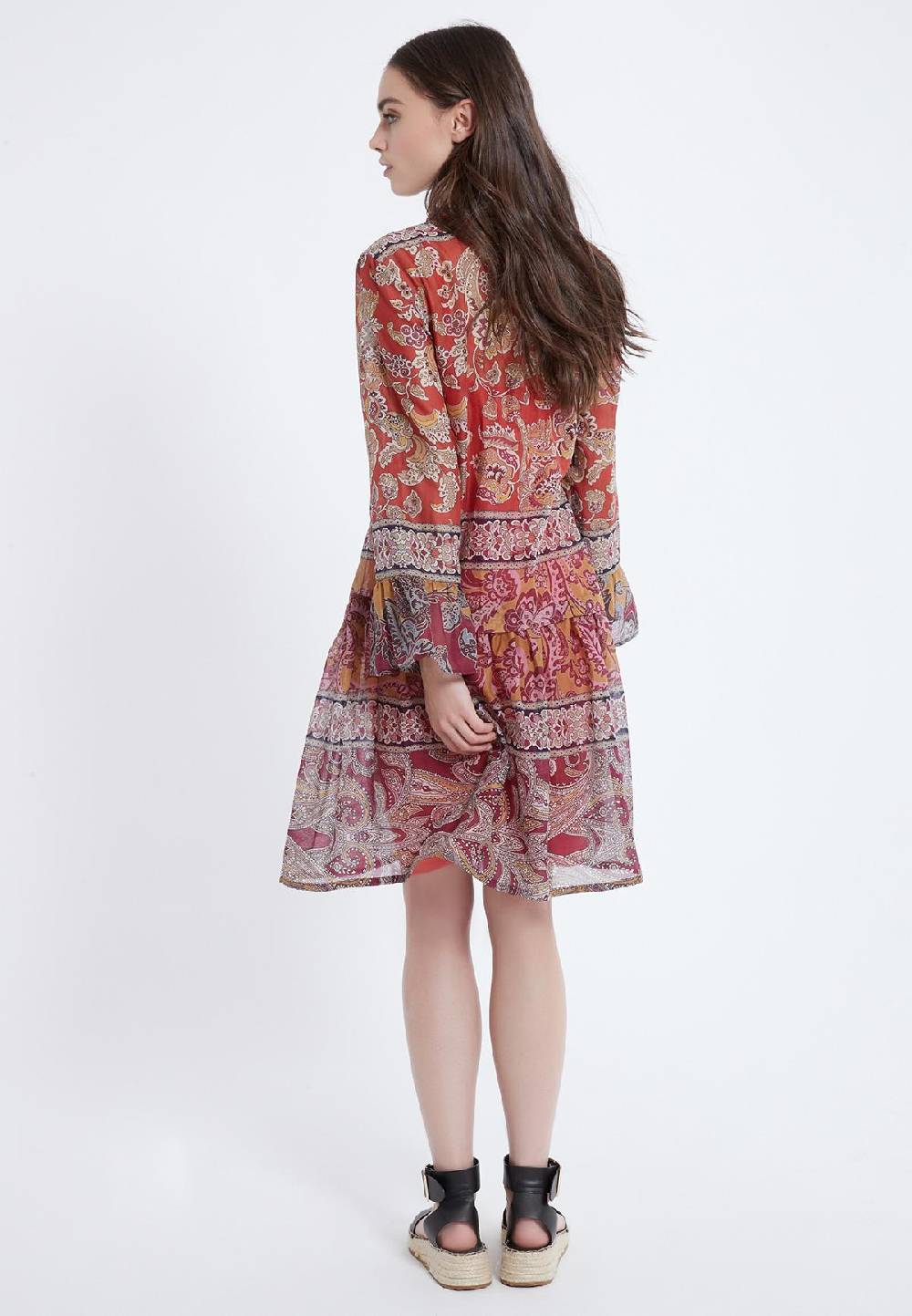 Ana Alcazar Boho-Kleid Apyle