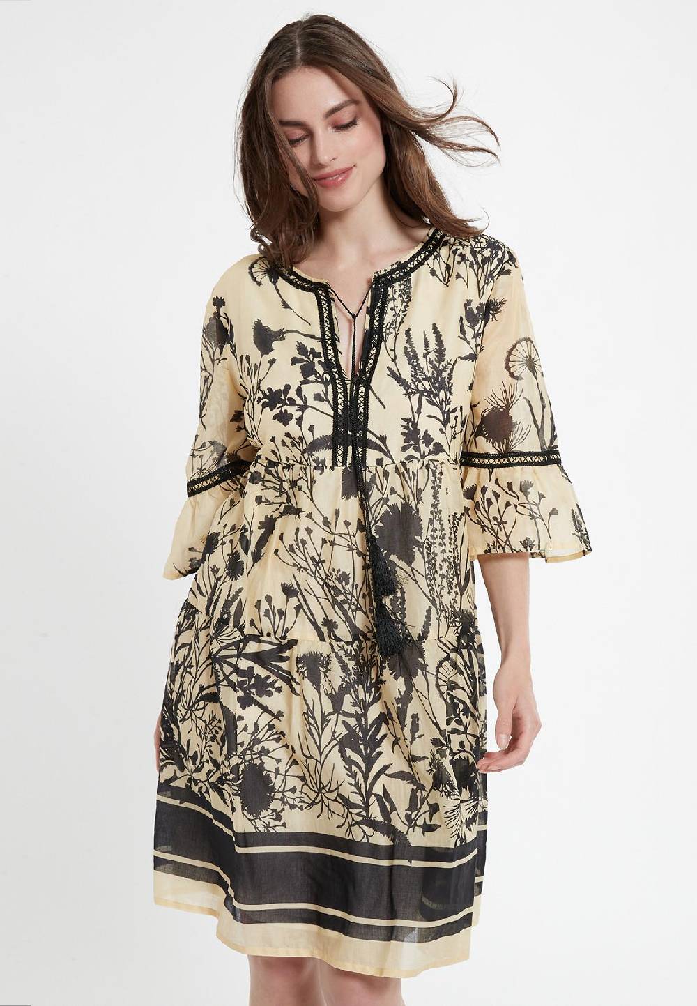 Ana Alcazar Boho-Kleid Carja