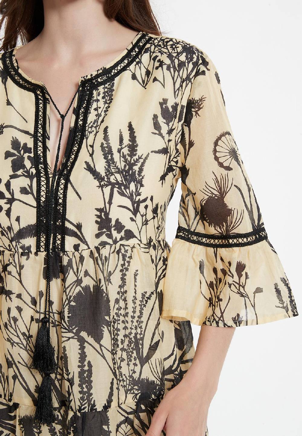 Ana Alcazar Boho-Kleid Carja