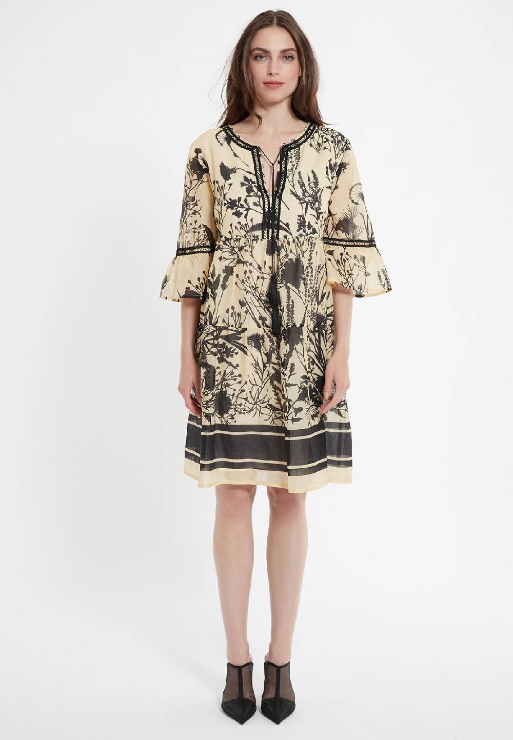 Ana Alcazar Boho-Kleid Carja