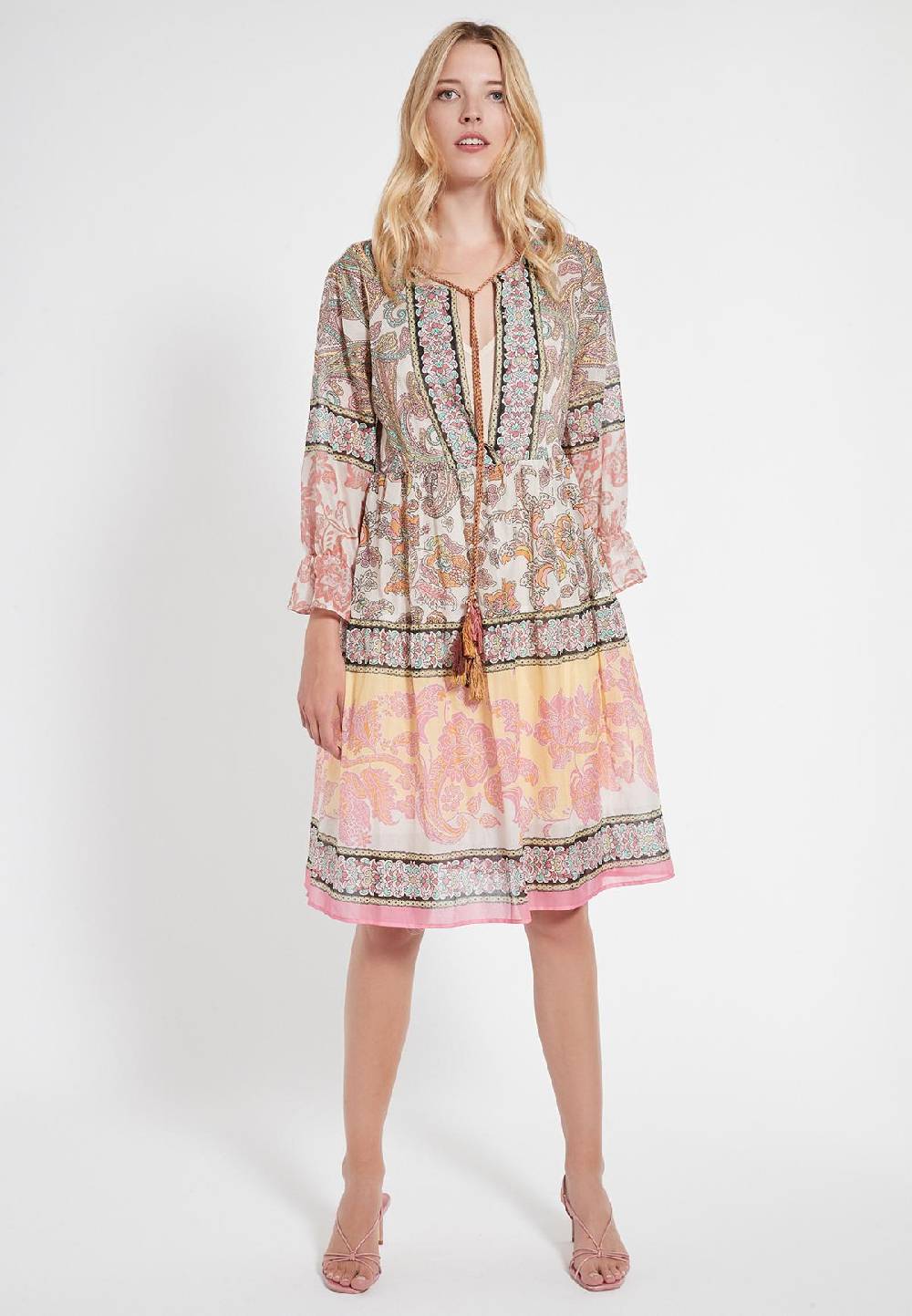 Ana Alcazar Boho-Kleid Cebai