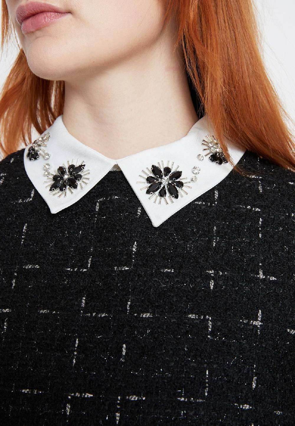 Ana Alcazar Bouclé Kleid Sadora