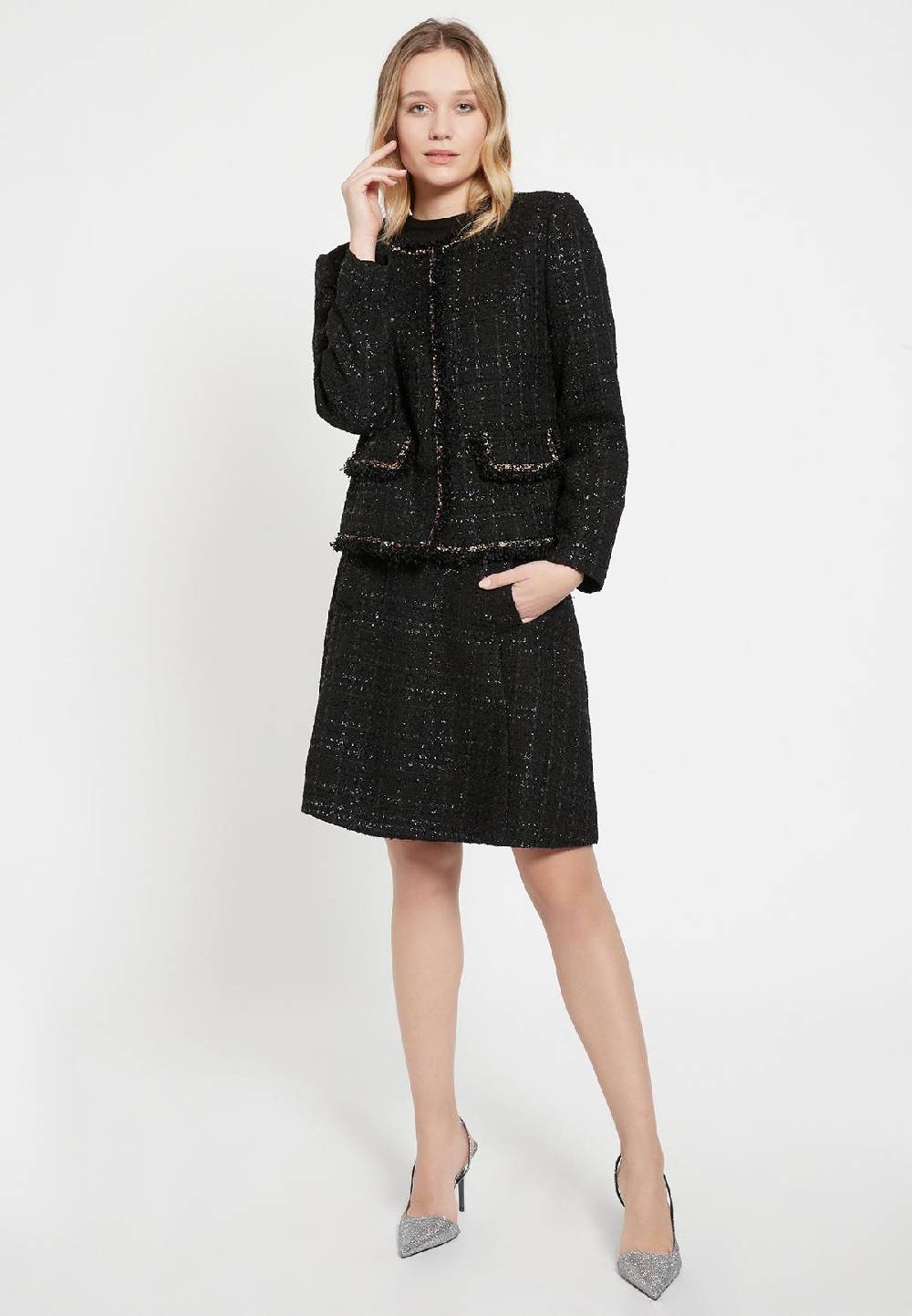 Ana Alcazar Boucléjacke Baffy