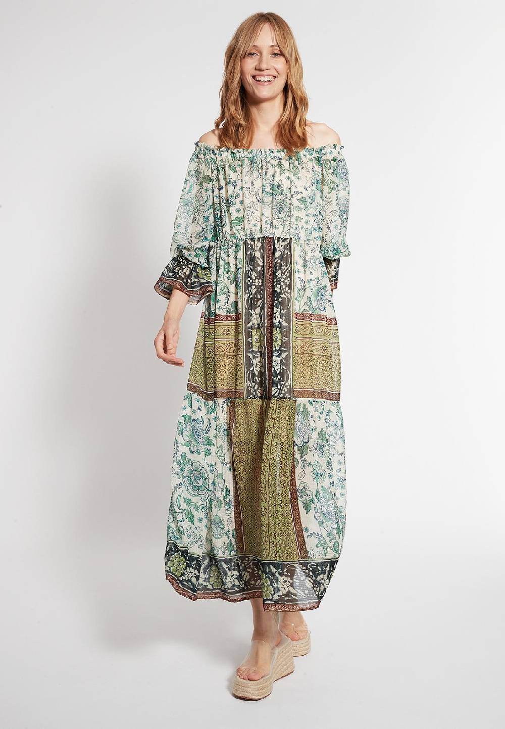 Ana Alcazar Carmenkleid Fejola