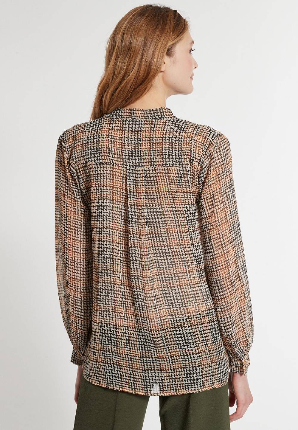 Ana Alcazar Chiffonbluse Efily