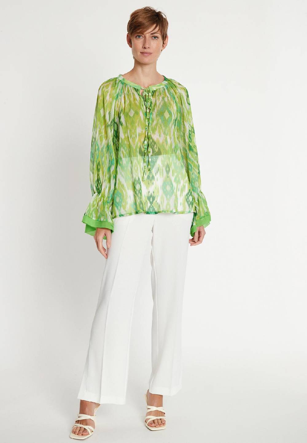 Ana Alcazar Chiffonbluse Lilori