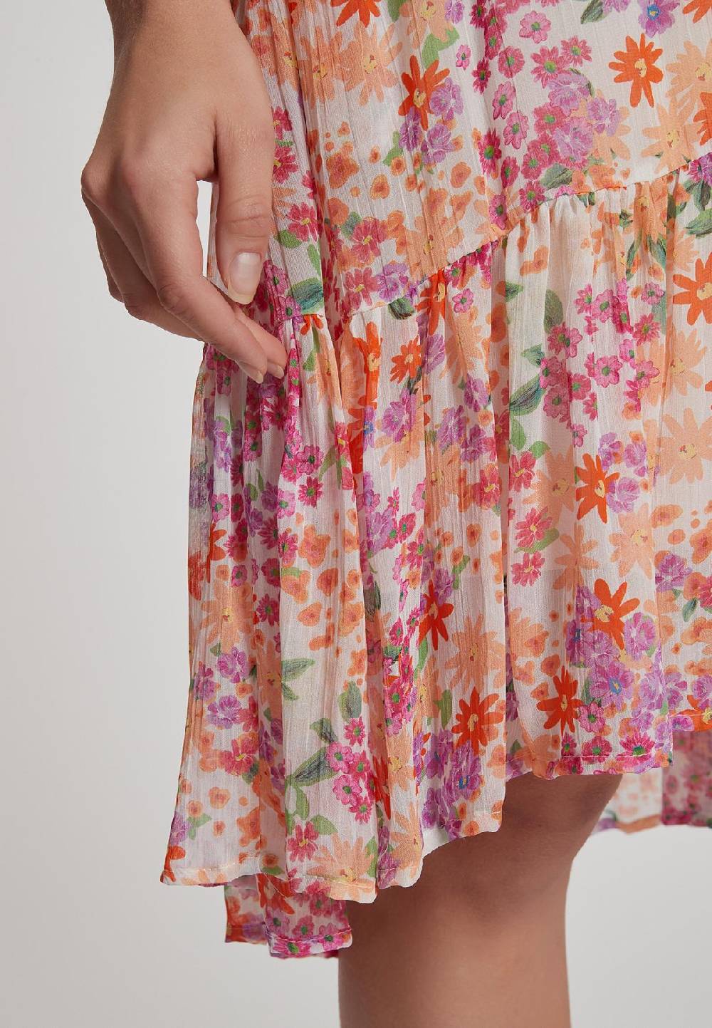 Ana Alcazar Chiffonkleid Gifora