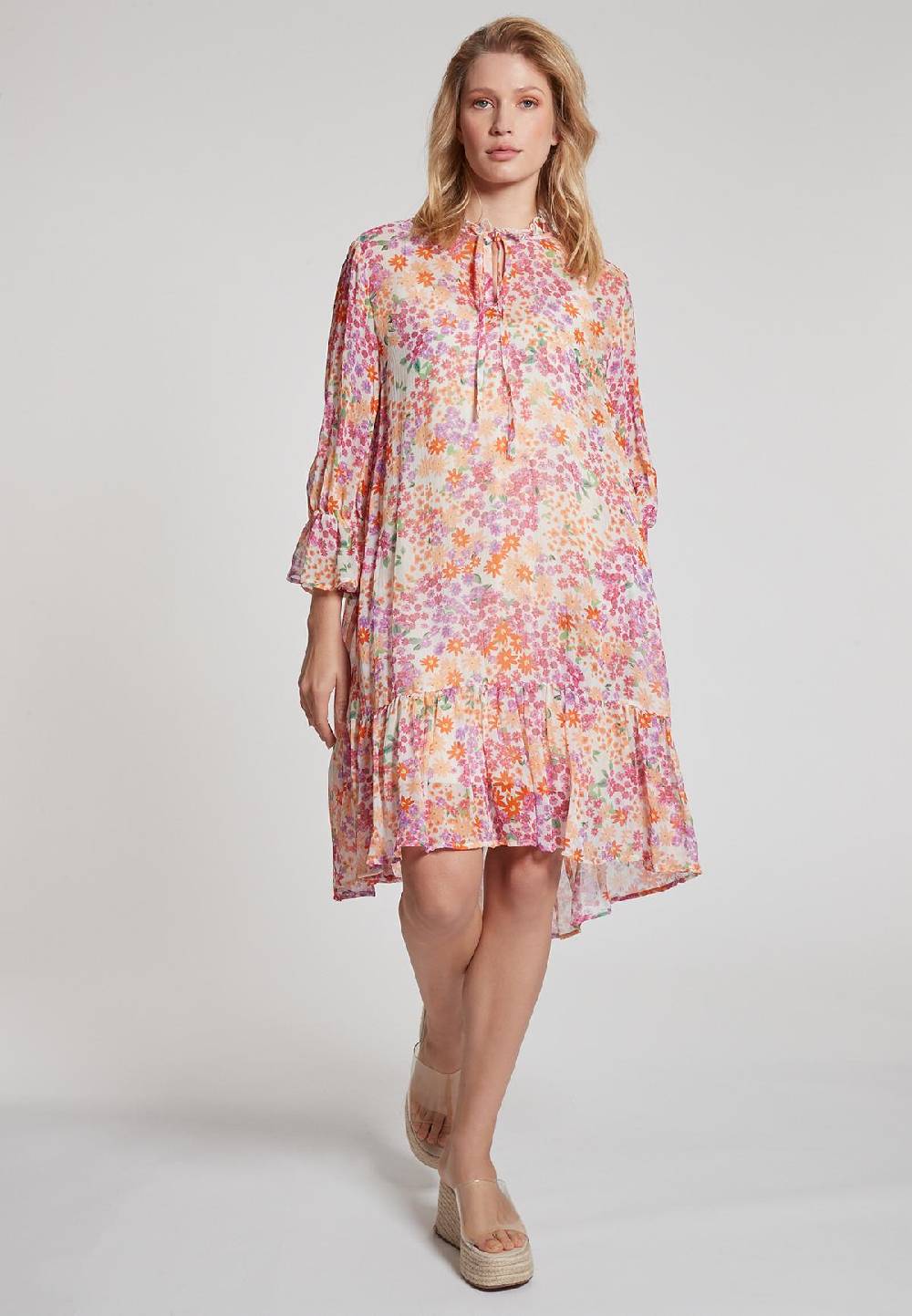 Ana Alcazar Chiffonkleid Gifora