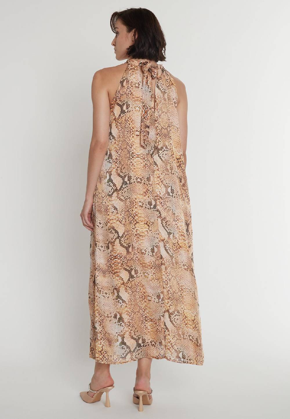 Ana Alcazar Chiffonkleid Pakyna