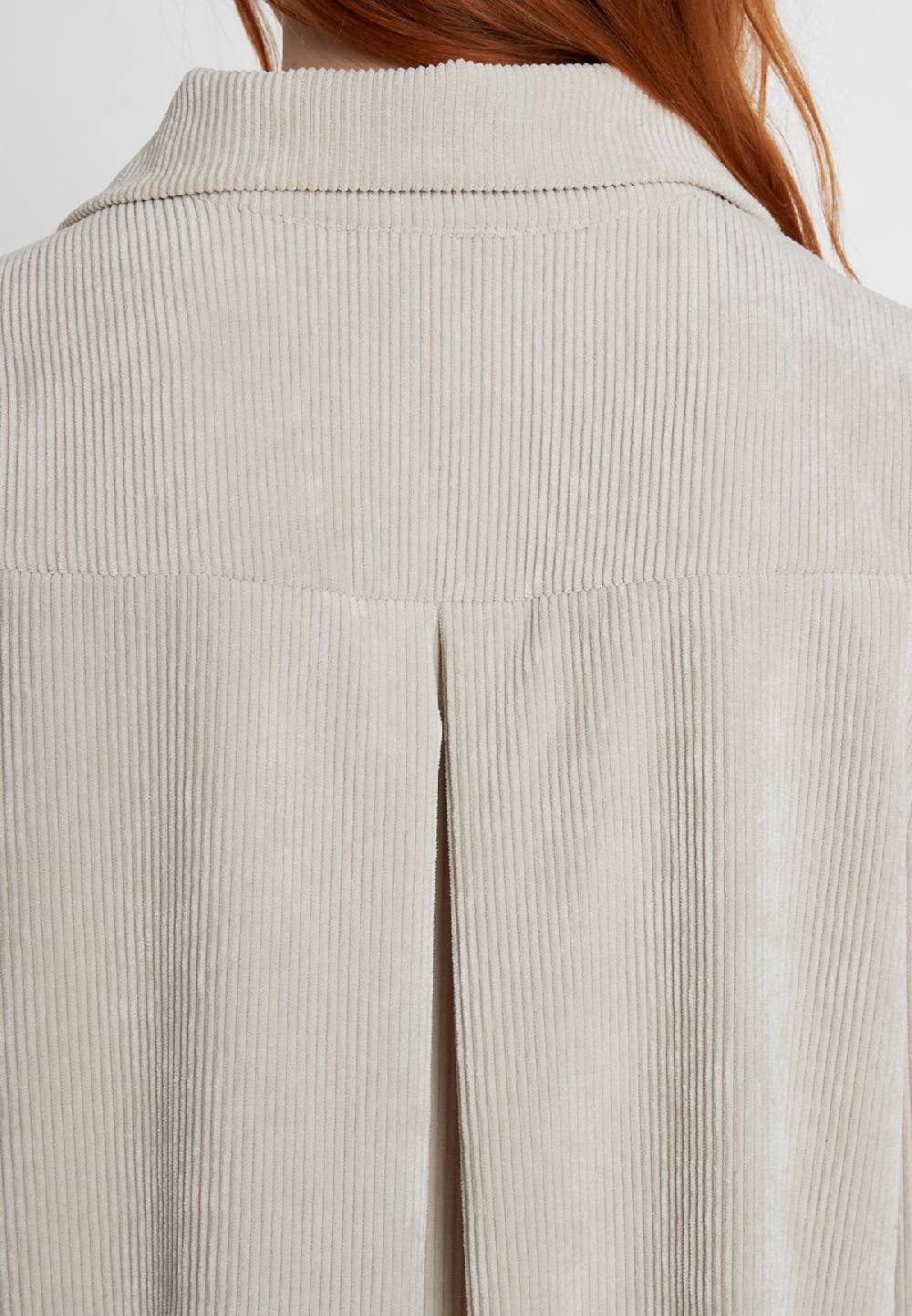 Ana Alcazar Cord Hemdblusenkleid Sastoa