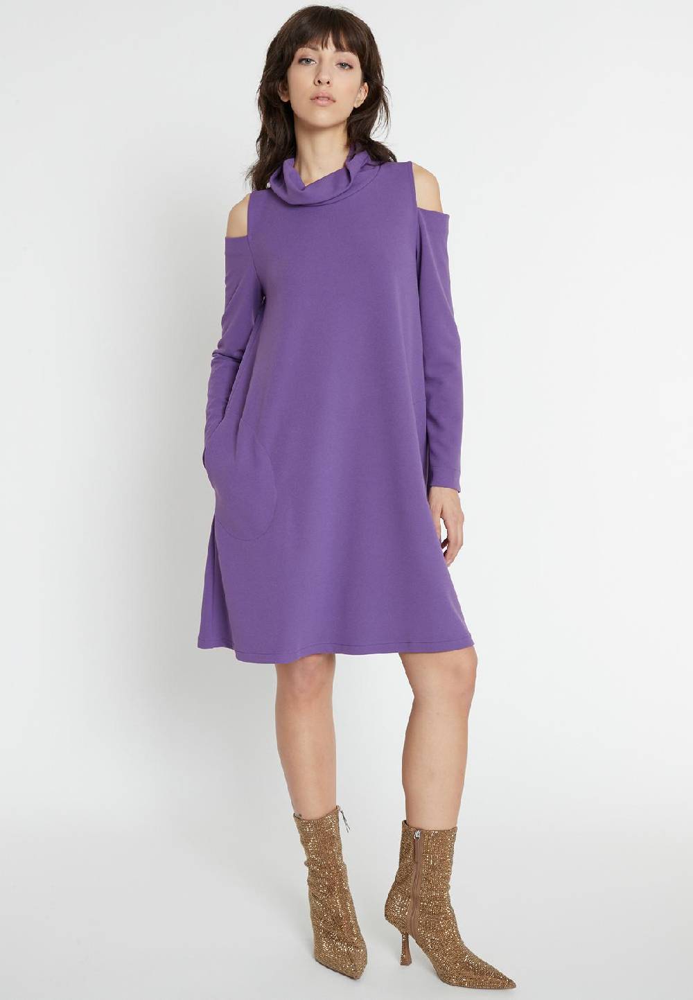 Ana Alcazar Cut Out Kleid Okara