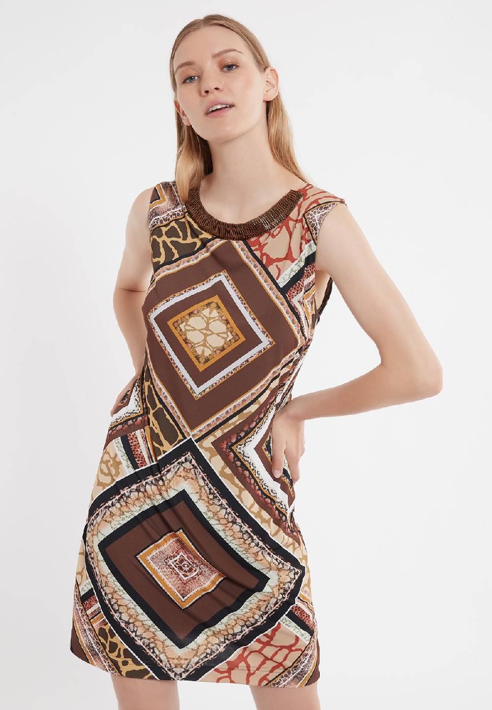 Ana Alcazar Deko Kleid Zinai