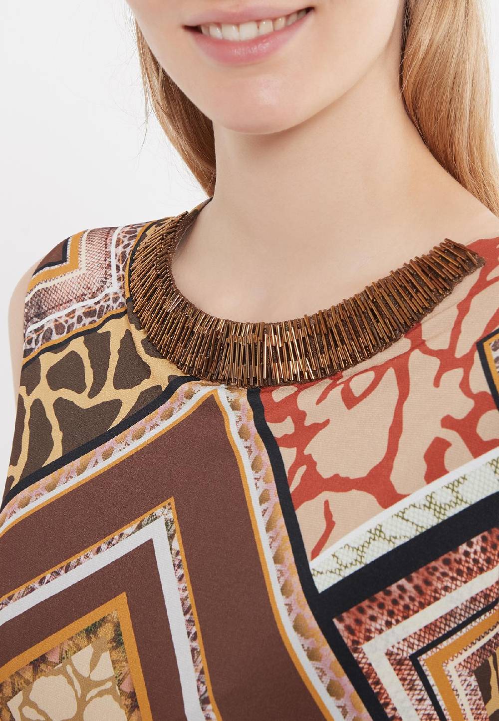 Ana Alcazar Deko Kleid Zinai