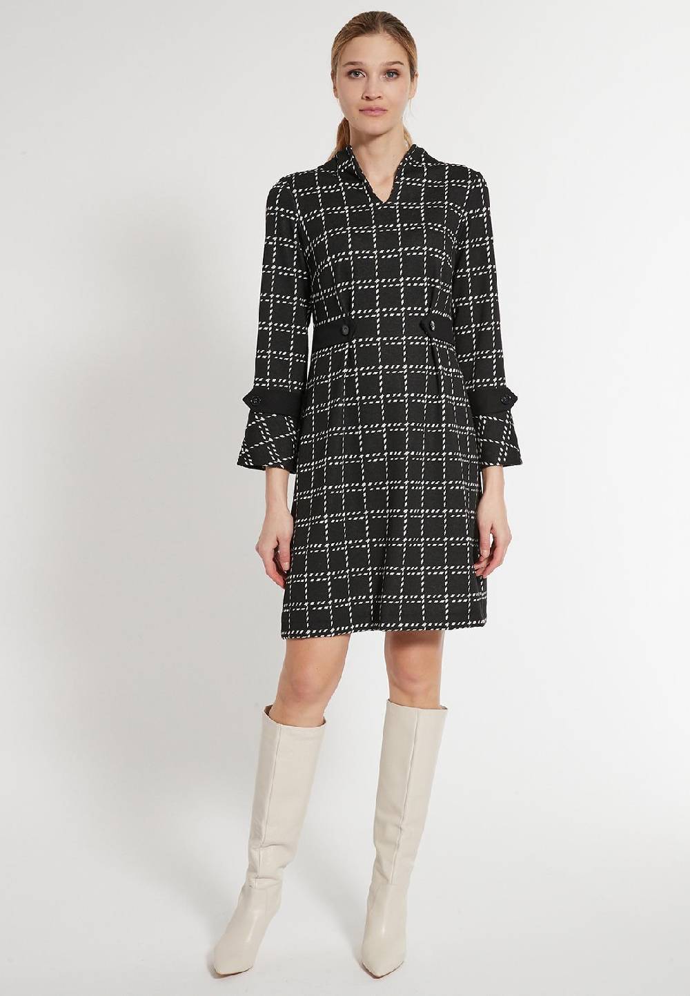 Ana Alcazar Faltenkleid Eosyna