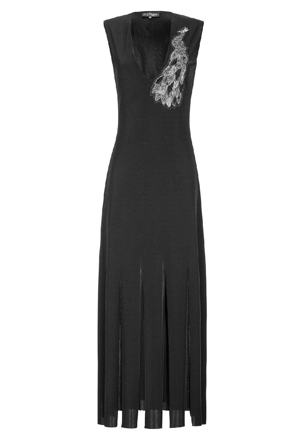 Ana Alcazar Fransen Maxikleid Esthassy