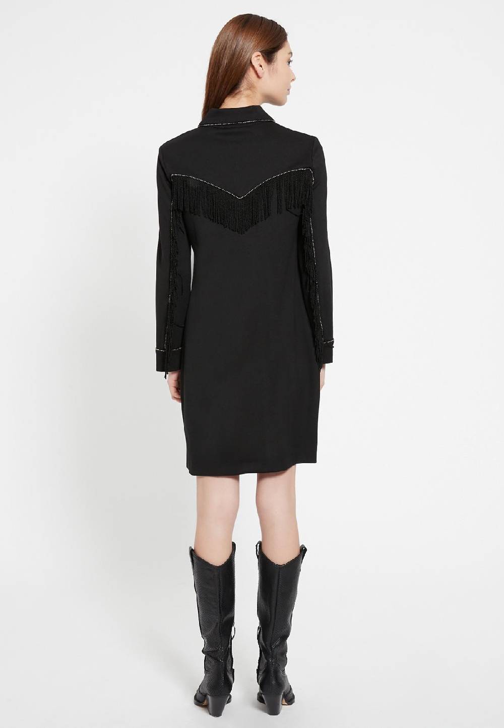 Ana Alcazar Fransenkleid Bazus