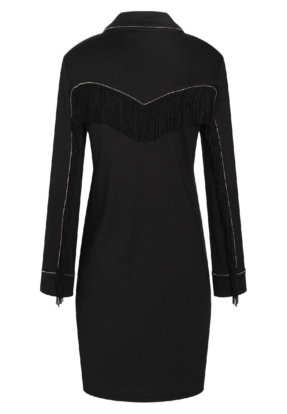 Ana Alcazar Fransenkleid Bazus