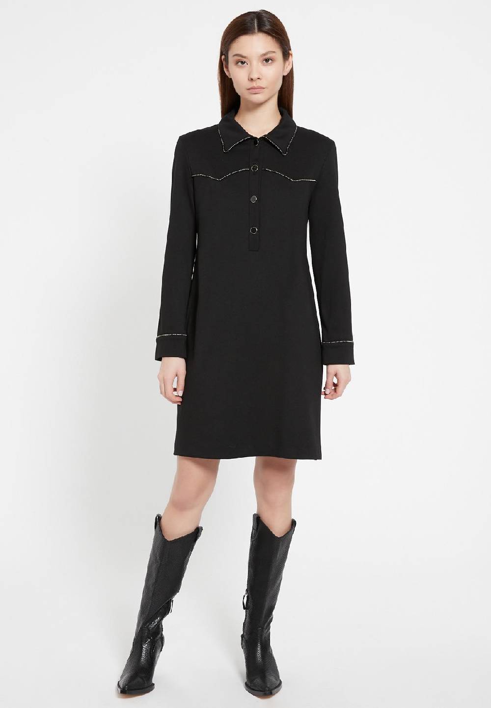 Ana Alcazar Fransenkleid Bazus