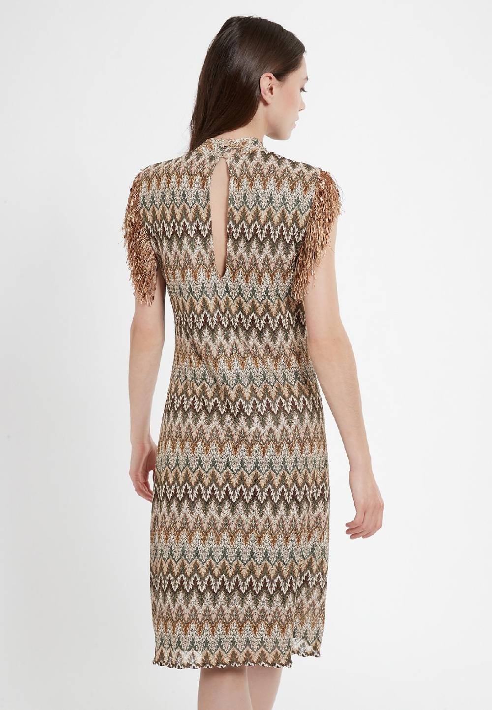 Ana Alcazar Fransenkleid Ciba