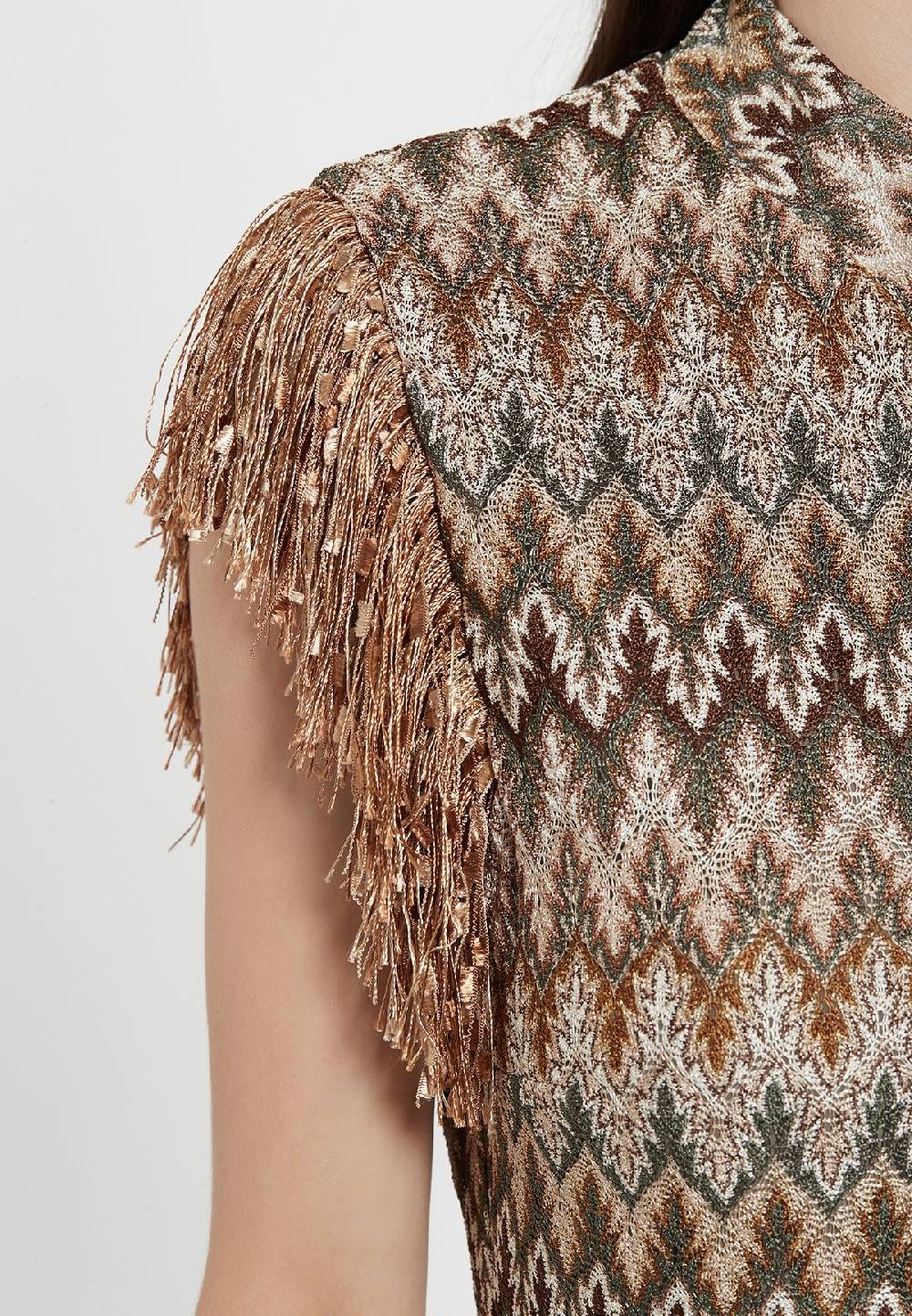 Ana Alcazar Fransenkleid Ciba