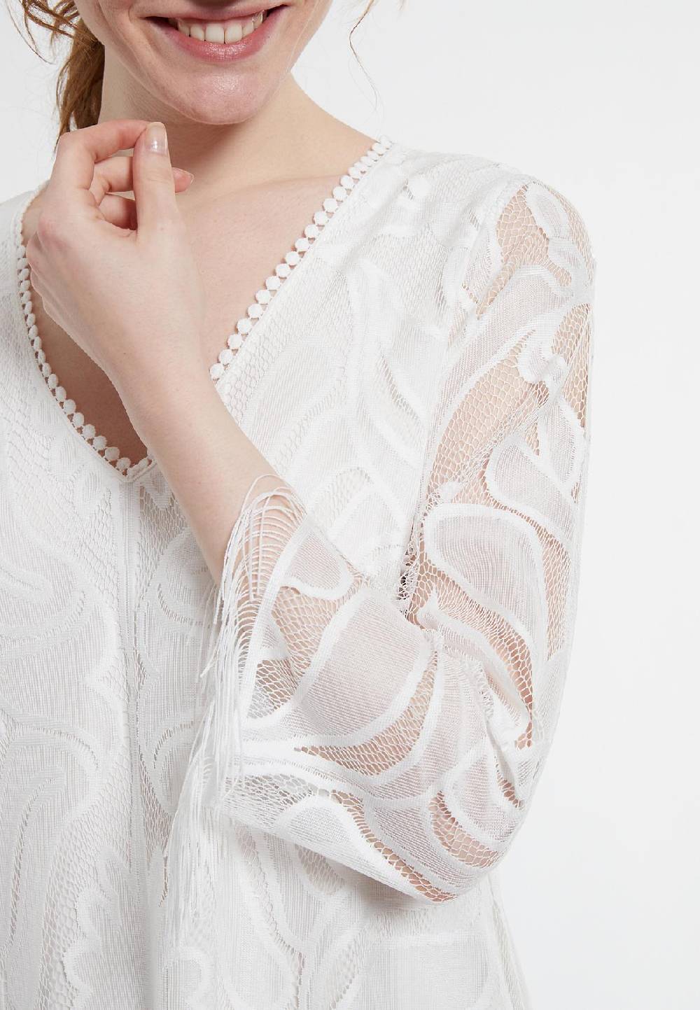 Ana Alcazar Fransenkleid Darlya