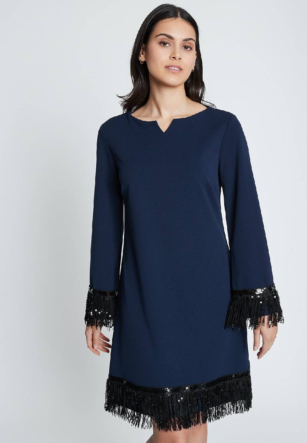 Ana Alcazar Fransenkleid Imones