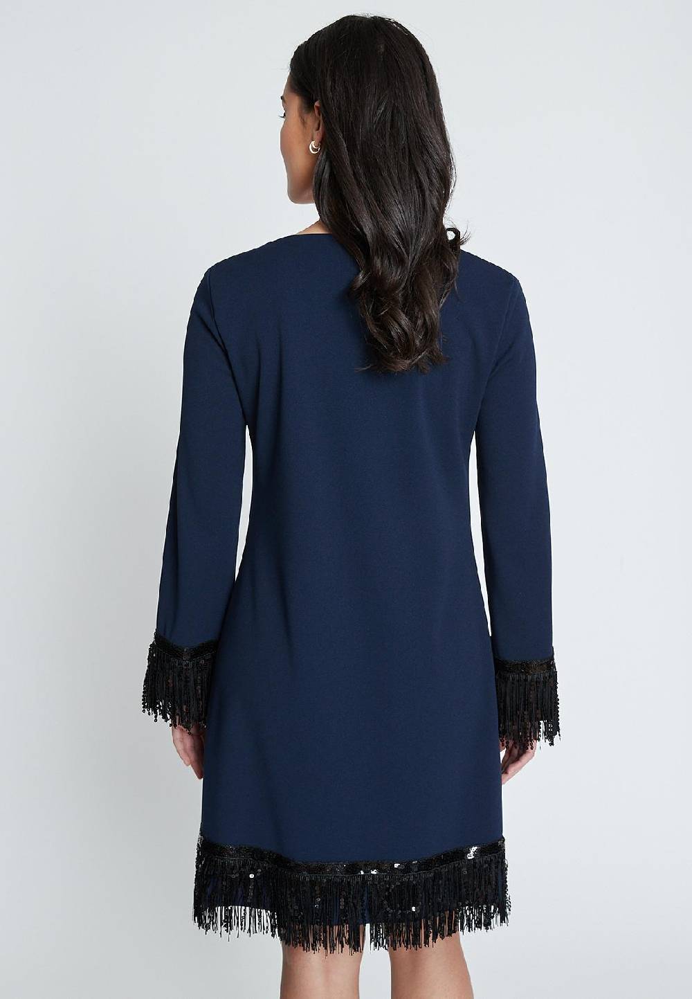 Ana Alcazar Fransenkleid Imones