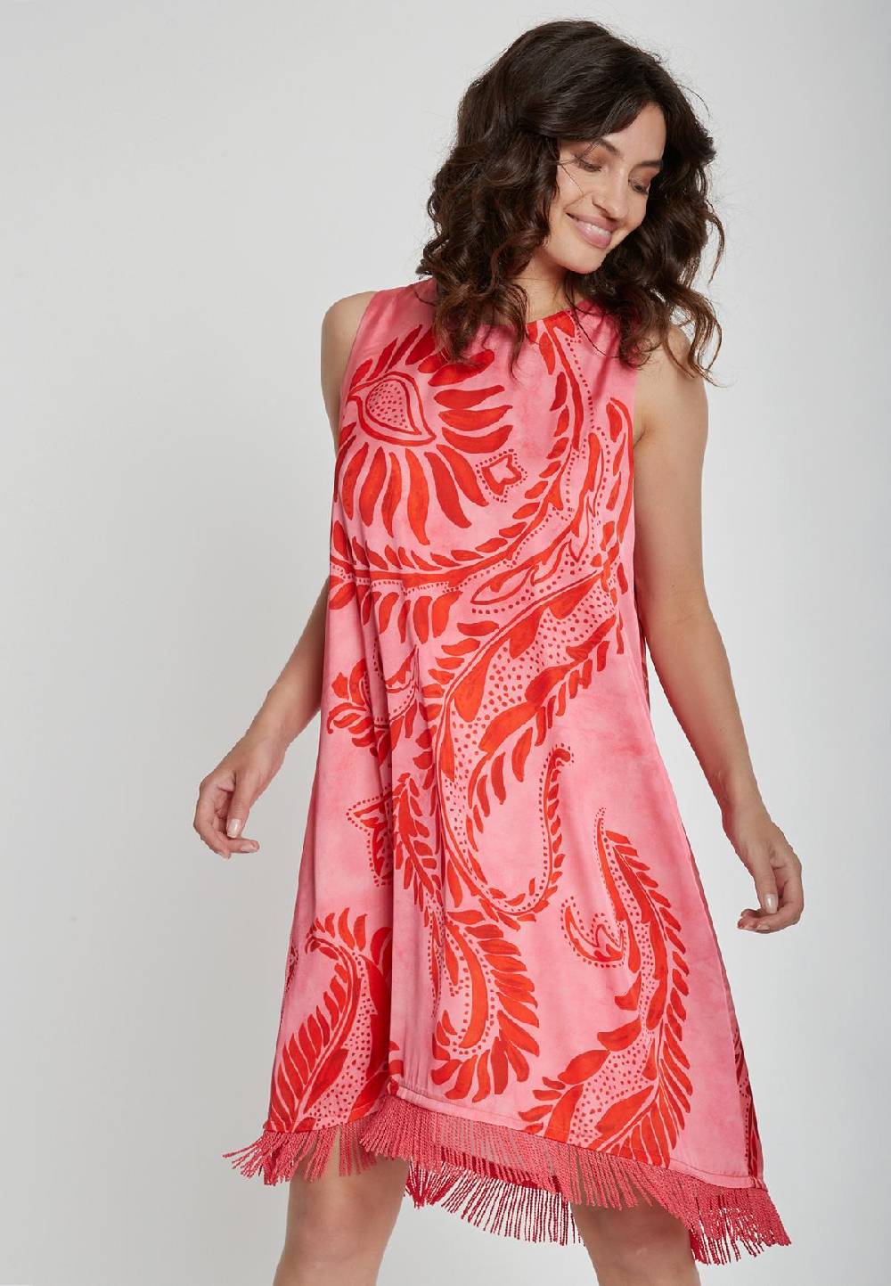 Ana Alcazar Fransenkleid Kasyne