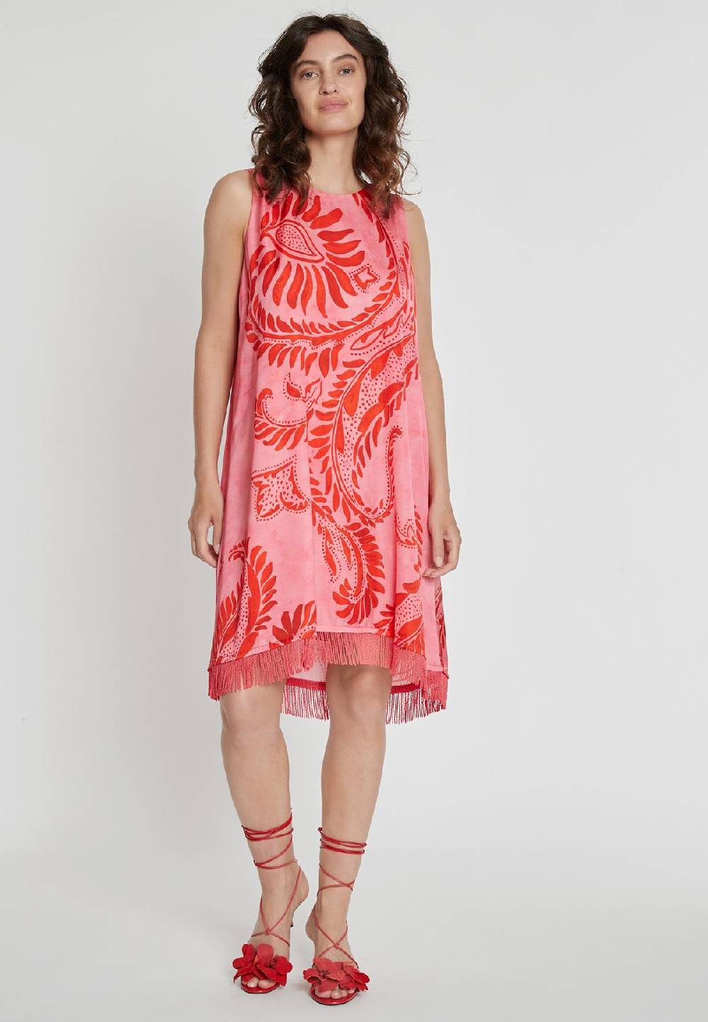 Ana Alcazar Fransenkleid Kasyne