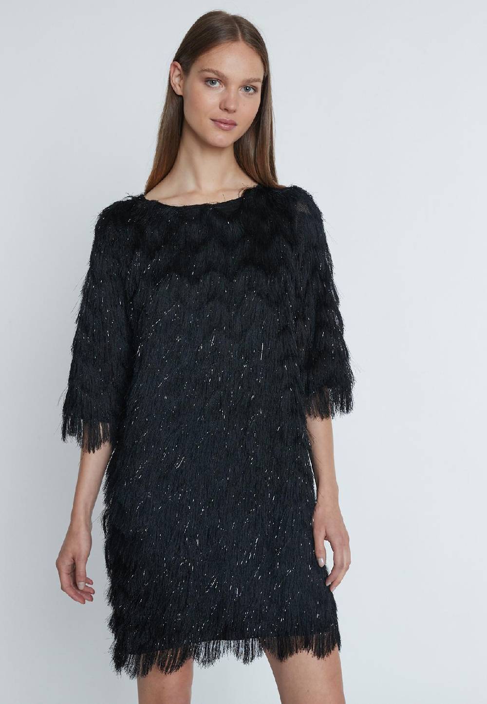 Ana Alcazar Fransenkleid Macy