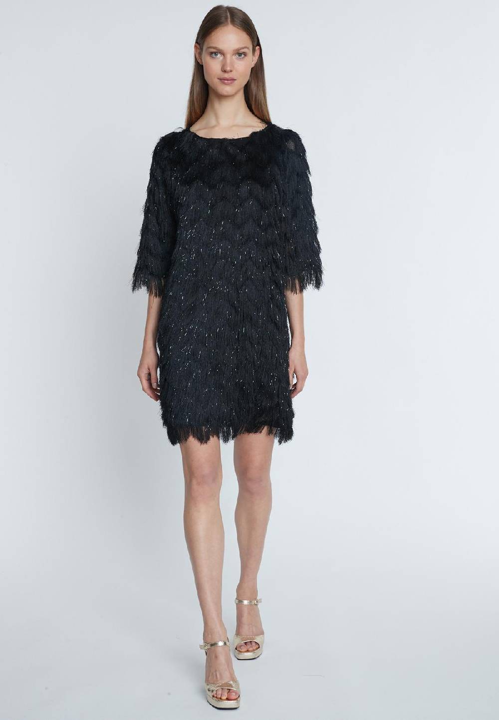 Ana Alcazar Fransenkleid Macy