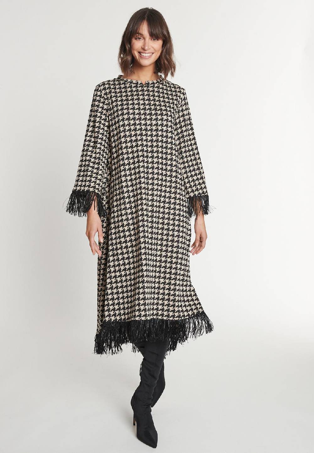 Ana Alcazar Fransenkleid Mibela