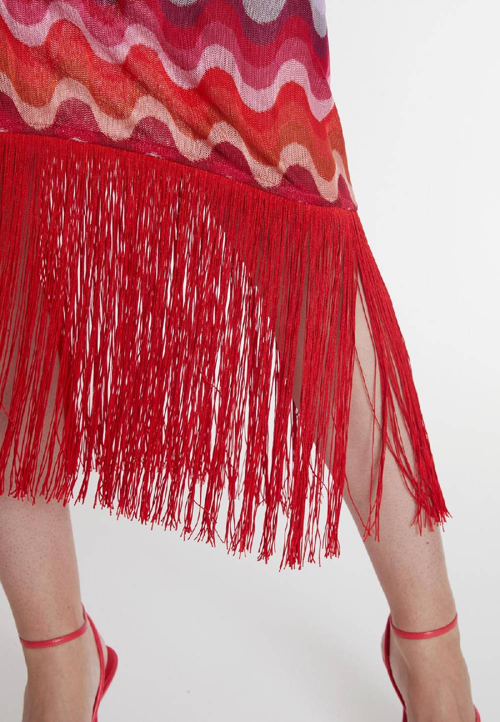 Ana Alcazar Fransenkleid Piwane