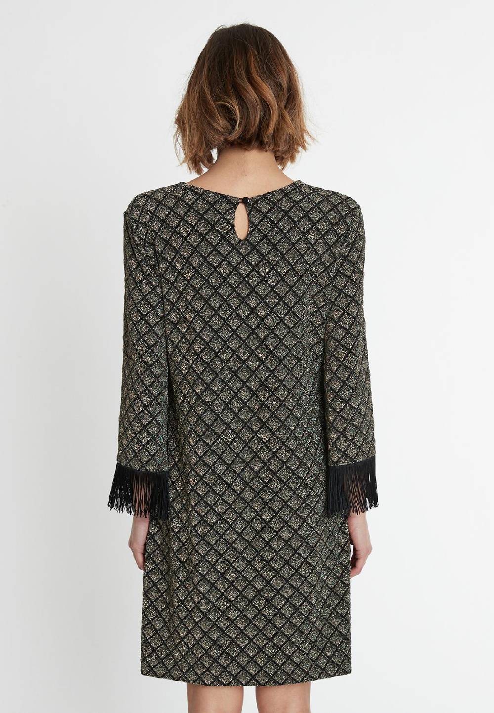 Ana Alcazar Fransenkleid Sakary