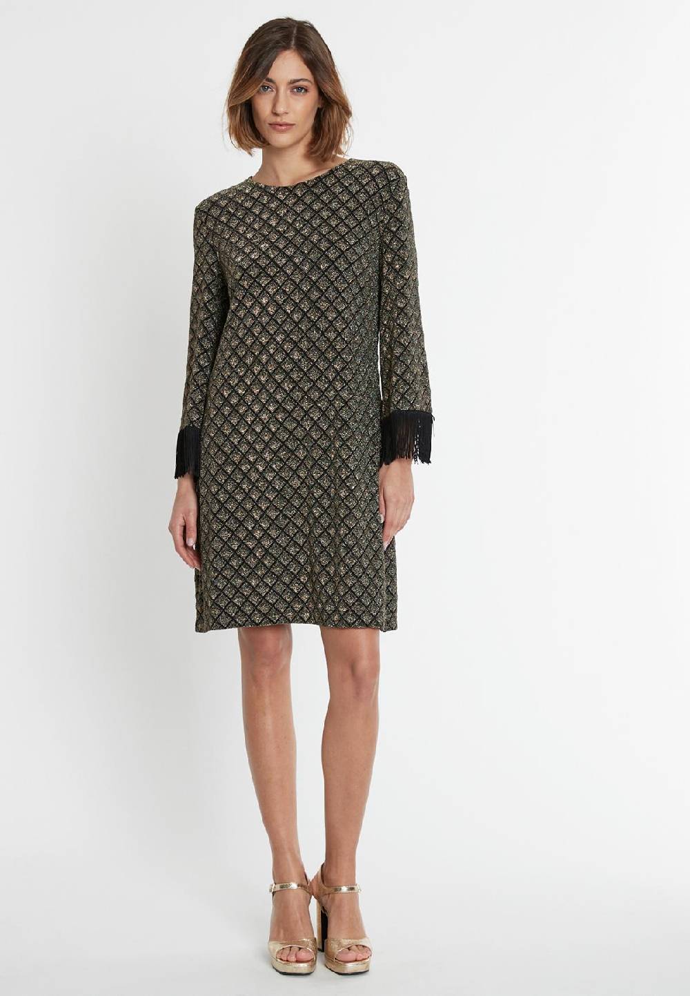 Ana Alcazar Fransenkleid Sakary