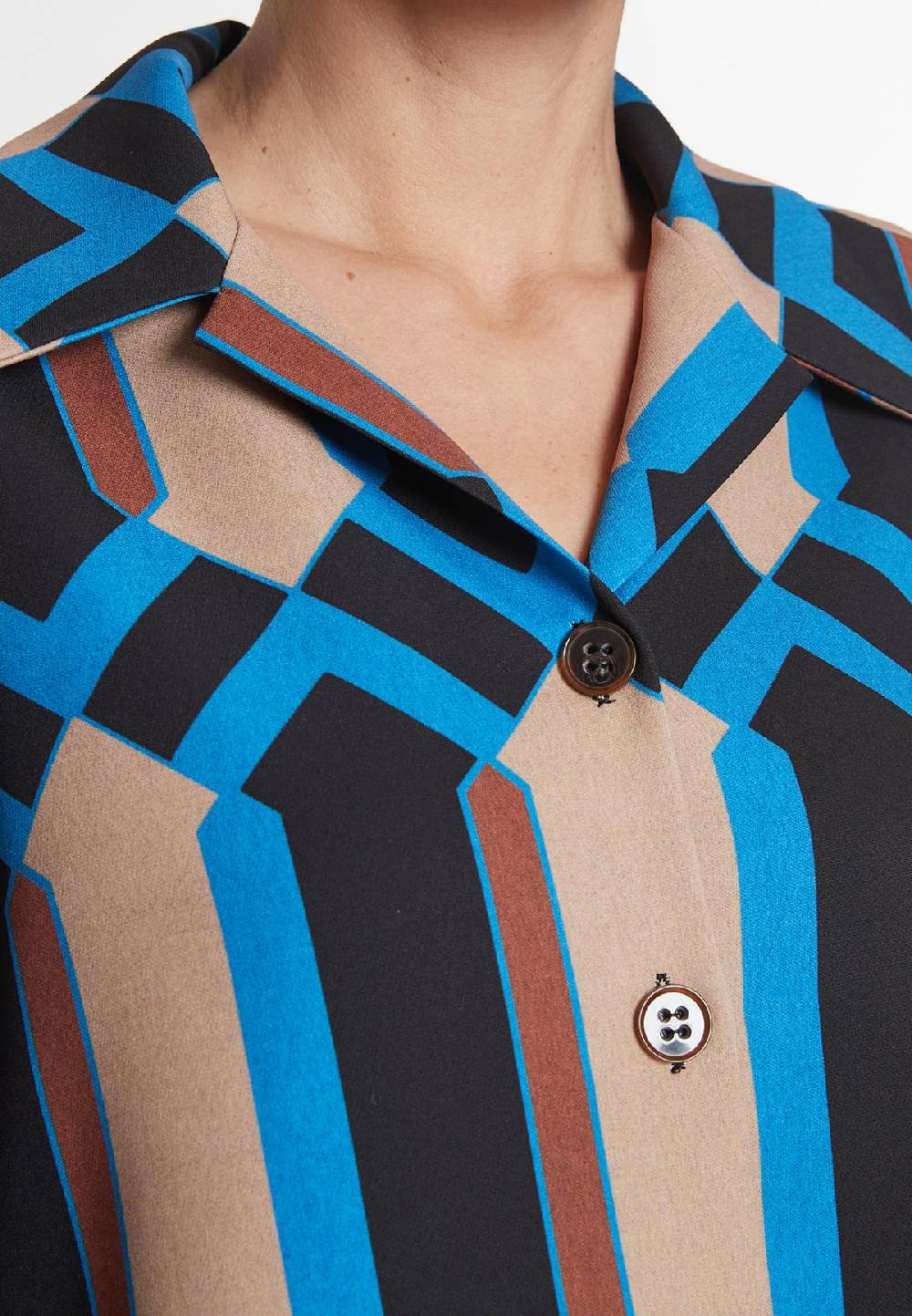 Ana Alcazar Grafikhemd Majany