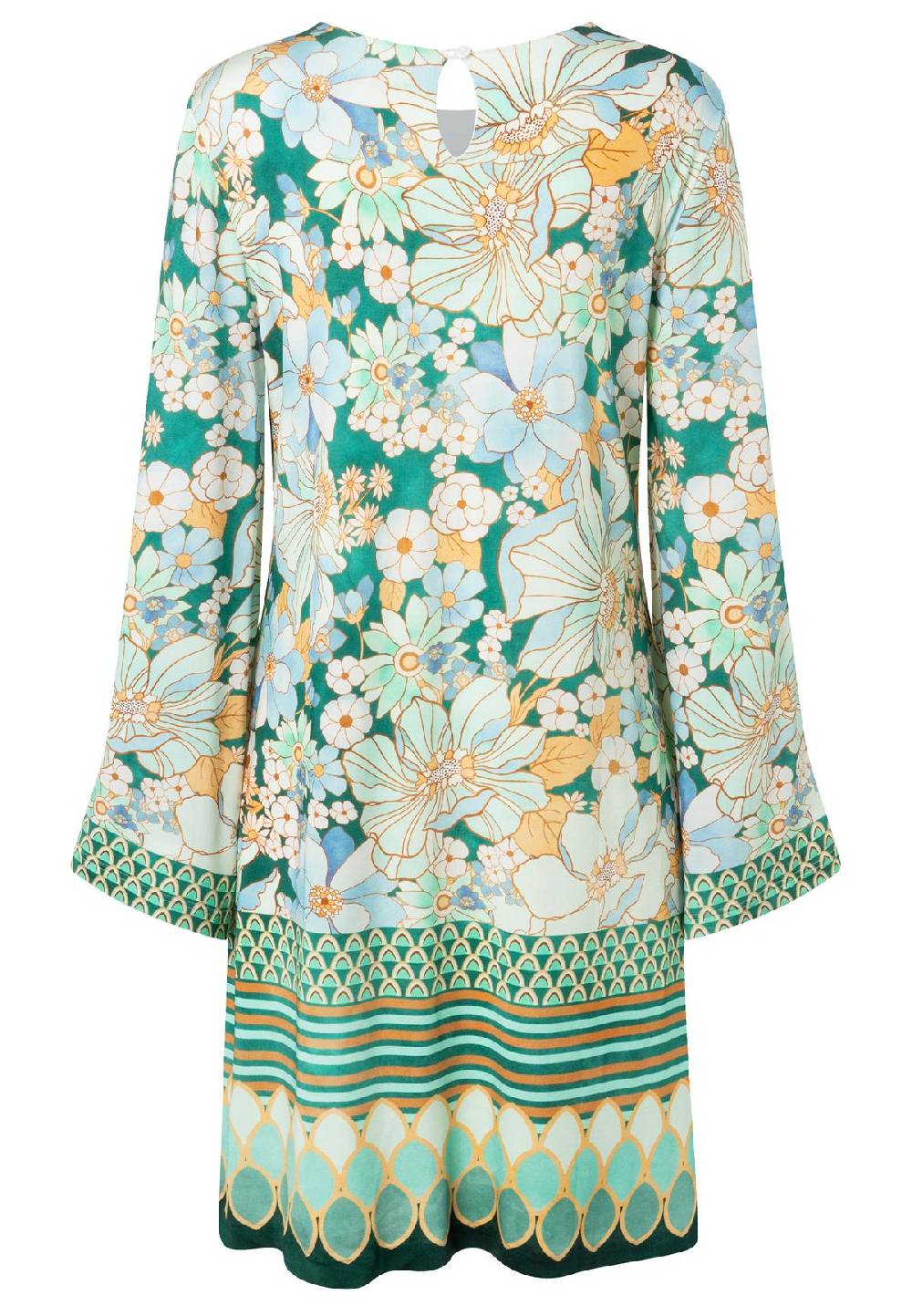 Ana Alcazar Grün-Türkises Tunikakleid Pernosia
