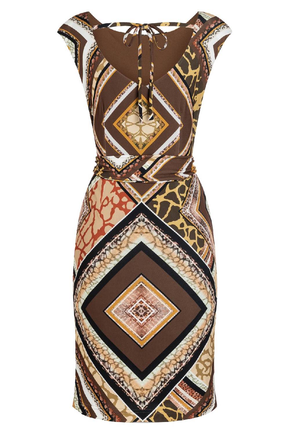 Ana Alcazar Gürtel Kleid Zinos