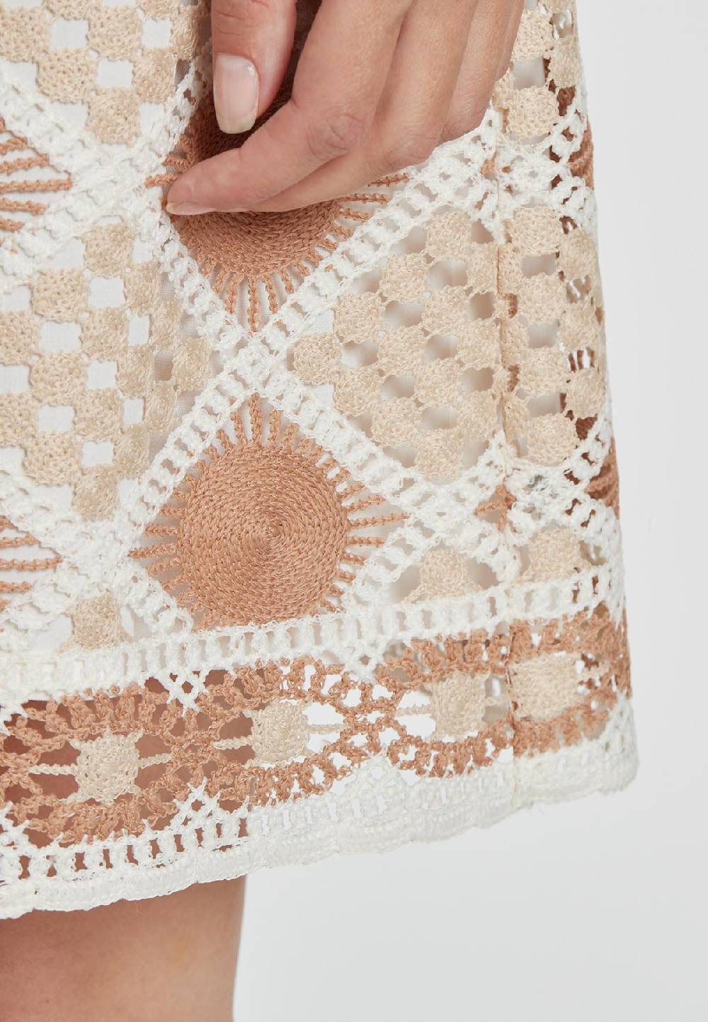 Ana Alcazar Häkelkleid Kabene