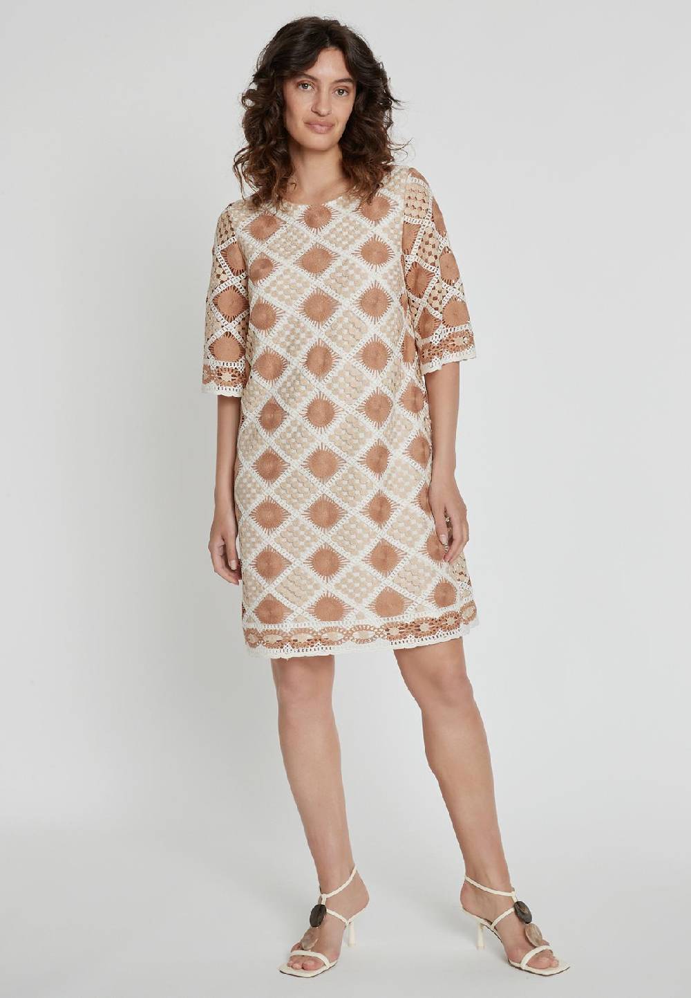 Ana Alcazar Häkelkleid Kabene